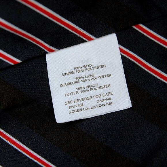 J. Crew Dover Navy Italian Wool Blazer - Picture 11 of 13